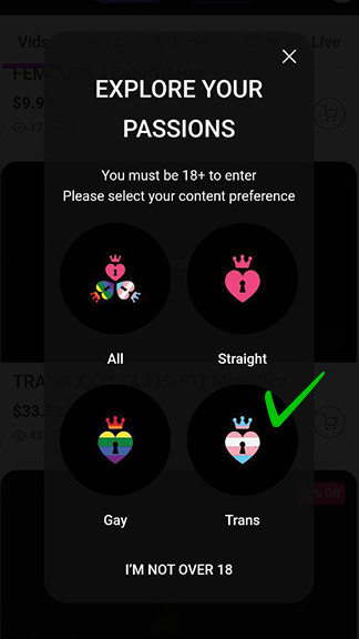 Step 1: Choose Preferences
